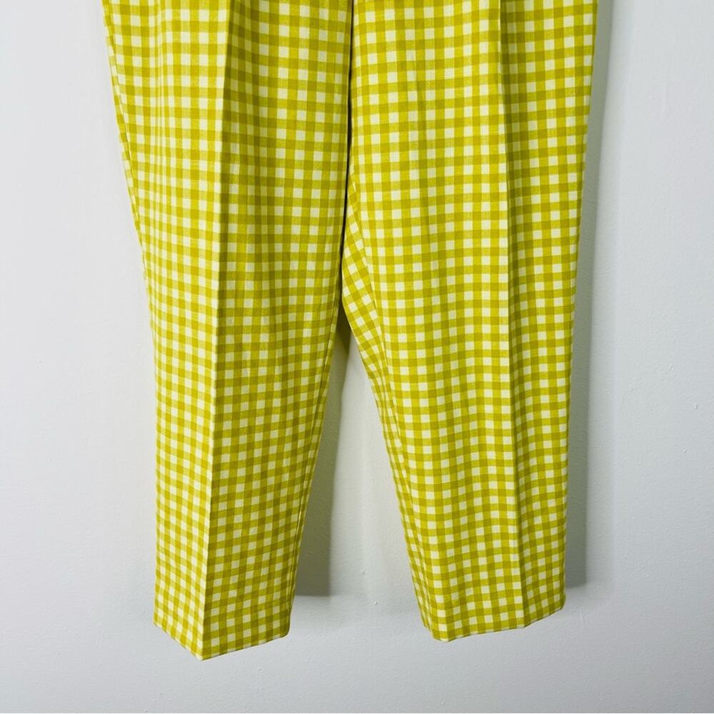 Ann Taylor Gingham Cropped Pants - Picture 4 of 9